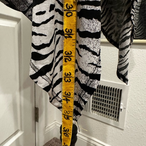 S black and white open cardigan - Picture 4 of 7